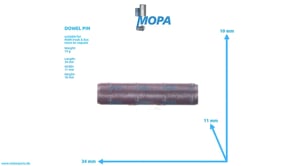 DOWEL PIN - 06220223015 suitable for MAN D engines