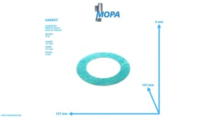 GASKET - 12133844 suitable for MWM & Deutz engines