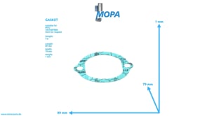 GASKET - 5000610880 suitable for MTU engines