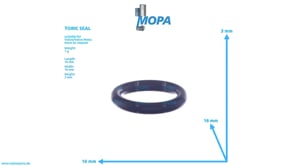 TORIC SEAL - 968725 suitable for Volvo/Volvo Penta engines