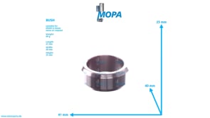 BUSH - 12170550 suitable for MWM & Deutz engines