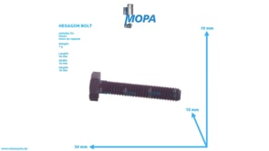 HEXAGON BOLT - 01100536 suitable for Deutz engines