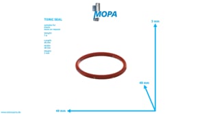 TORIC SEAL - 01166062 suitable for Deutz engines
