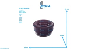 FLOATING SEAL - 01240083 suitable for MWM & Deutz engines