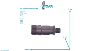 DRUCKVENTILHALTER - 01309473 passend für Deutz Motoren