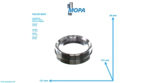 VENTILSITZRING - 02023027 passend für MWM & Deutz Motoren VENTILSITZRING - 02023027 passend für MWM & Deutz Motoren
