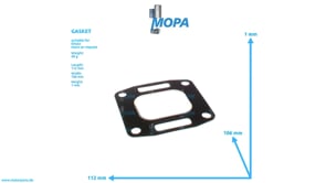 DICHTUNG - 04606878 passend für Deutz Motoren
