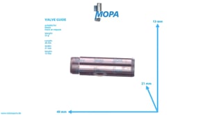 VALVE GUIDE - 04915296 suitable for Deutz engines