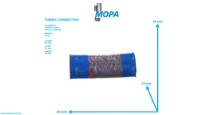TUBING CONNECTION - 12190194 suitable for MWM & Deutz engines