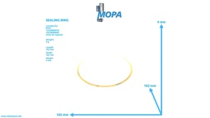 SEALING RING - 5410110059 suitable for MTU engines