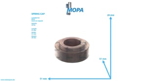 FEDERTELLER - 5800530225 passend für MTU Motoren