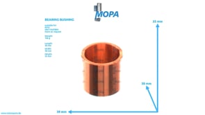 BEARING BUSHING - 5841810450 suitable for MTU engines