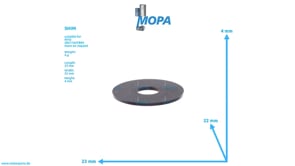 SHIM - 8690170150 suitable for MTU engines