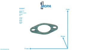 GASKET - 01151298 suitable for Deutz engines
