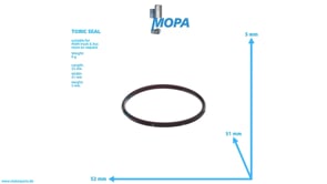 TORIC SEAL - 06569302107 suitable for MAN D engines