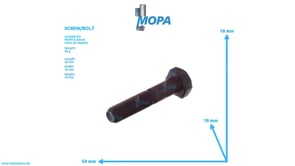 SCREW/BOLT - 12030750 suitable for MWM & Deutz engines SCREW/BOLT - 12030750 suitable for MWM & Deutz engines