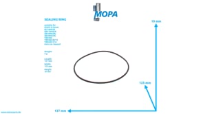 TORIC SEAL - 12154599 suitable for MWM & Deutz engines