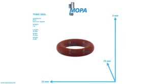 TORIC SEAL - 700429015006 suitable for MTU engines