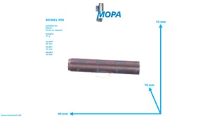 DOWEL PIN - 01105165 suitable for Deutz engines