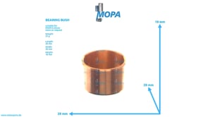 BEARING BUSH - 01210115 suitable for MWM & Deutz engines