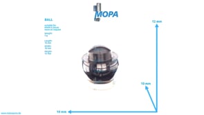 BALL - 03478233 suitable for MWM & Deutz engines BALL - 03478233 suitable for MWM & Deutz engines