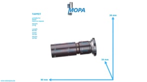 TAPPET - 04260536 suitable for Deutz engines