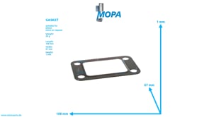 GASKET - 04509170 suitable for Deutz engines