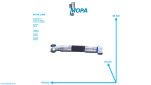 SCHLAUCHLEITUNG - 12212137 passend für MWM & Deutz Motoren