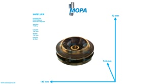 IMPELLER - 12171179 suitable for MWM & Deutz engines