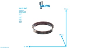 VALVE SEAT - 51032030242 suitable for MAN D engines VALVE SEAT - 51032030242 suitable for MAN D engines