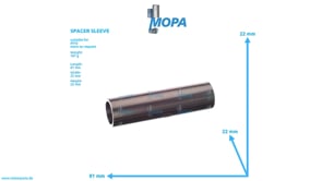 ABSTANDSHUELSE - 5241420553 passend für MTU Motoren