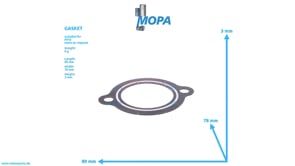 DICHTUNG - 5532031880 passend für MTU Motoren