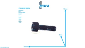 CYLINDER SCREW - 000912005026 suitable for MTU engines