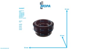 FLOATING SEAL - 0039978648 suitable for MTU engines FLOATING SEAL - 0039978648 suitable for MTU engines