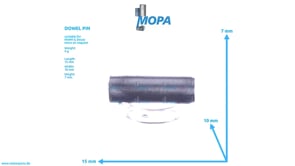 DOWEL PIN - 01105108 suitable for MWM & Deutz engines