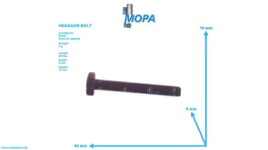 HEXAGON BOLT - 01148211 suitable for Deutz engines