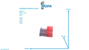 PRESSURE CONTROL VALVE - 01308653 suitable for Deutz engines
