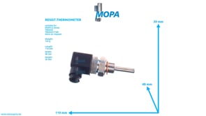 WIDERSTTHERMOMETER - 12299466 passend für MWM & Deutz Motoren WIDERSTTHERMOMETER - 12299466 passend für MWM & Deutz Motoren