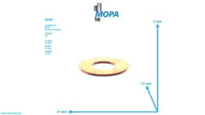 SHIM - 3460170260 suitable for MTU engines SHIM - 3460170260 suitable for MTU engines