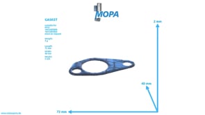 GASKET - 5010631180 suitable for MTU engines