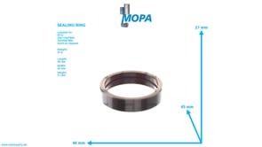 DICHTRING - 5030610260 passend für MTU Motoren