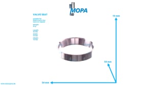 VENTILSITZRING - 51032030185 passend für MAN D Motoren