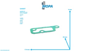 GASKET - 51069010142 suitable for MAN D engines