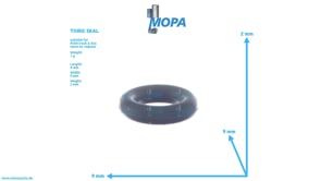 TORIC SEAL - 51965010628 suitable for MAN D engines