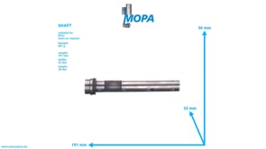 WELLE - 5800631810 passend für MTU Motoren