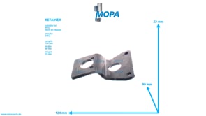HALTEBUEGEL - 5801871640 passend für MTU Motoren