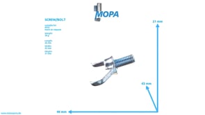 SCHRAUBE - 8591840170 passend für MTU Motoren