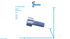 ZYLINDERSCHRAUBE - 000912008115 passend für MTU Motoren