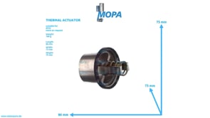 THERMAL ACTUATOR - 0052031575 suitable for MTU engines THERMAL ACTUATOR - 0052031575 suitable for MTU engines