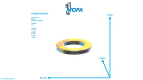 PLAIN WASHER - 01107089 suitable for Deutz engines